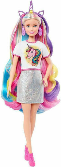 Barbie Fantasy Hair Κούκλα για 3+ Ετών