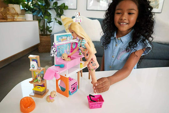 Barbie Pet Shop Doll Set for 3+ years+ Years