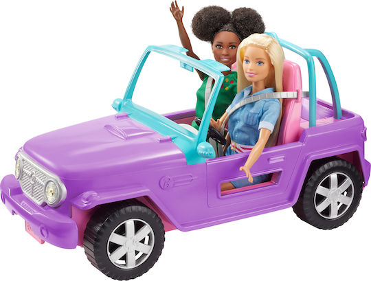 Barbie Jeep превозно средство Превозно средство за кукли за 3+ години+ години