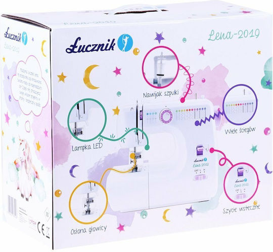 Lucznik Mini-Nähmaschine Lena 2019