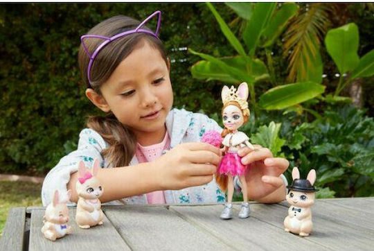 Mattel Royals Brystal Bunny Кукла & Семейство Зайчета Кукла за 4+ години+ години