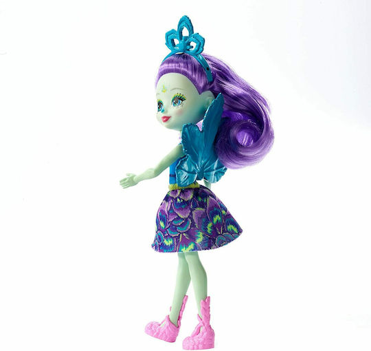 Mattel Patter Peacock & Flap Puppe für 4+ Jahre+ Jahre 15cm.