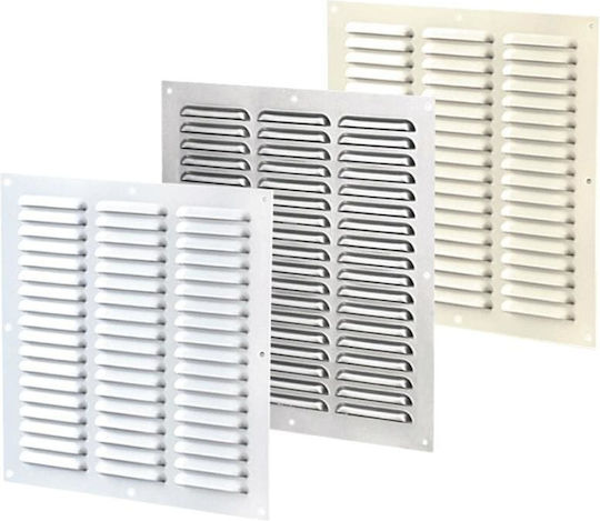 Vents Περσίδα Εξαερισμού 40x30cm Ορθογώνια με Σίτα