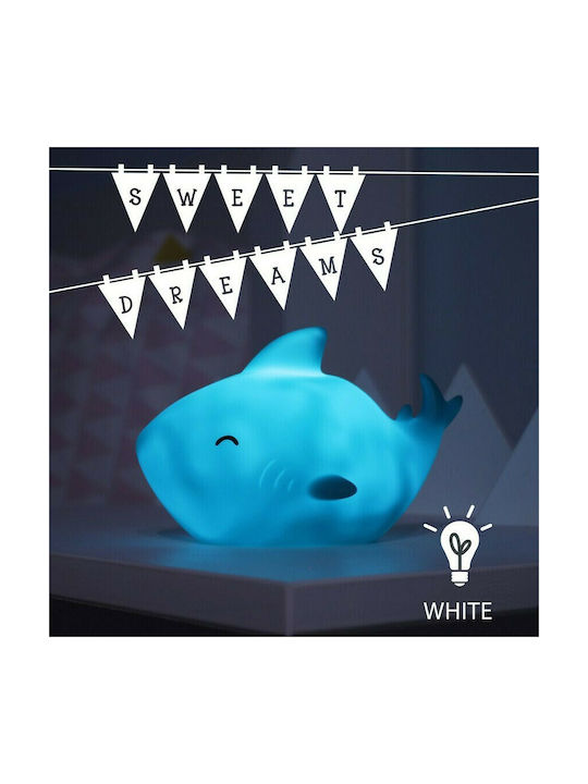 Reer Lumini LED Lampă decorativă pentru copii Rechin Albastru