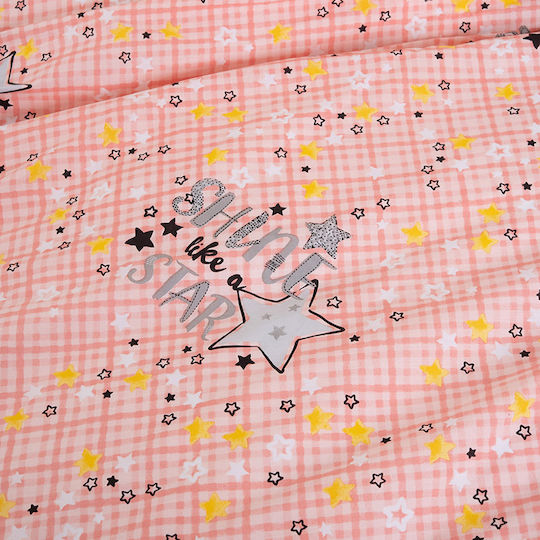 Palamaiki Kinderdecke Leuchtend Einzel Luminous Cluster Pink 160x240cm