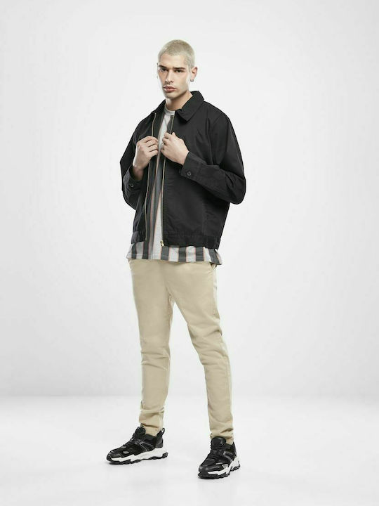 Men's Trousers in Tapered Fit Concrete