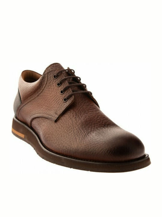 Men's Leather Casual Shoes Brown