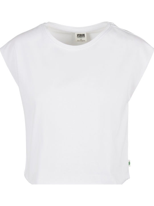 TB4379 Women's Summer Blouse Cotton Sleeveless White