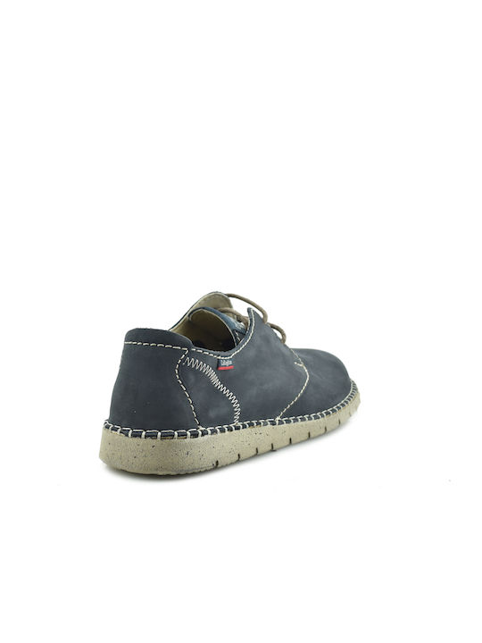 Callaghan Men's Leather Casual Shoes Blue