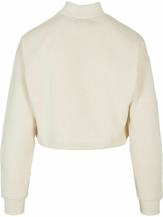Cropped Women's Sweatshirt White