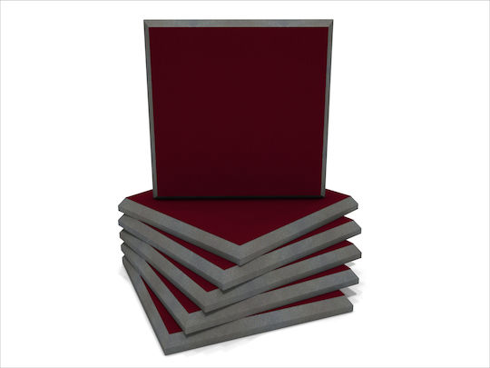 EQ Acoustics Colourpanel 60 Tile Schallabsorbierendes Paneel (6Stück) 60cm x 60cm x 50mm