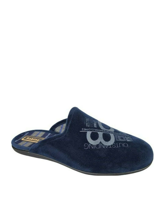 Sabino P42-4724B Men's Slipper Blue