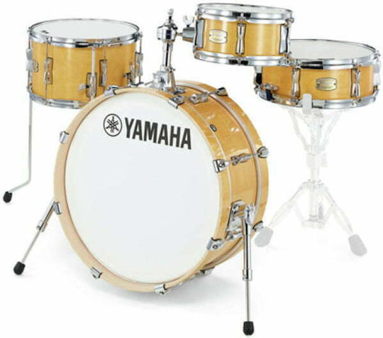 Yamaha Stage Custom Hip Drum Set Natural Wood