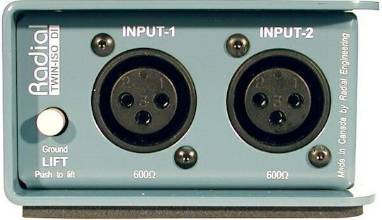 Radial Twin-Iso Παθητικό DI Box 2 Καναλιών