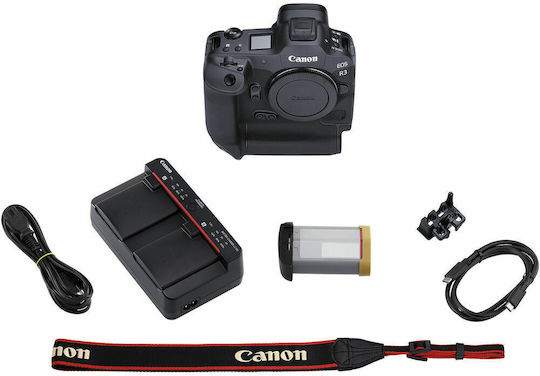 Canon EOS R3 Mirrorless Φωτογραφική Μηχανή Body Μαύρη