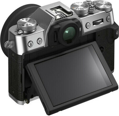 Fujifilm X-T30 II Mirrorless Cameră Kit (XC 15-45mm F3.5-5.6 OIS PZ) Argintie