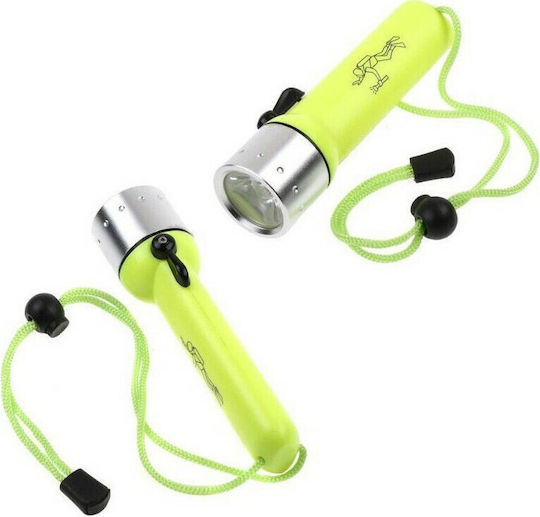 Rechargeable Diving Safety Light with 200 Lumen Brightness for Maximum Depth up to 60m
