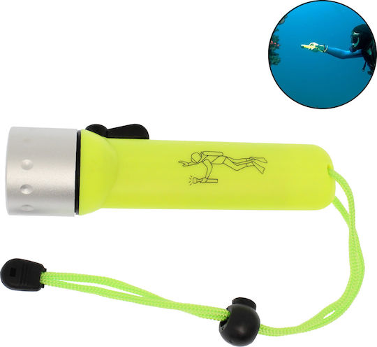 Cree Diving Safety Light LED with Brightness 120lm for Maximum Depth 20m DIV03