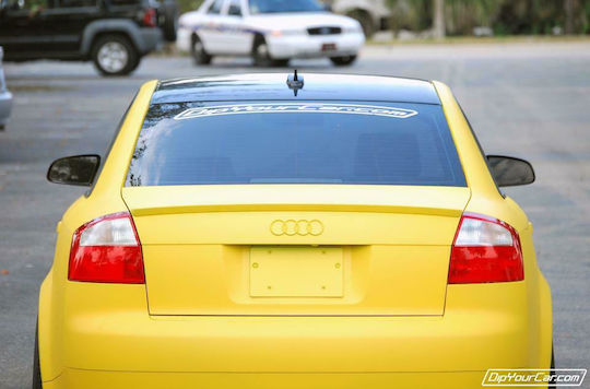 Plasti Dip Protective Car Paint 1000ml in Yellow Color