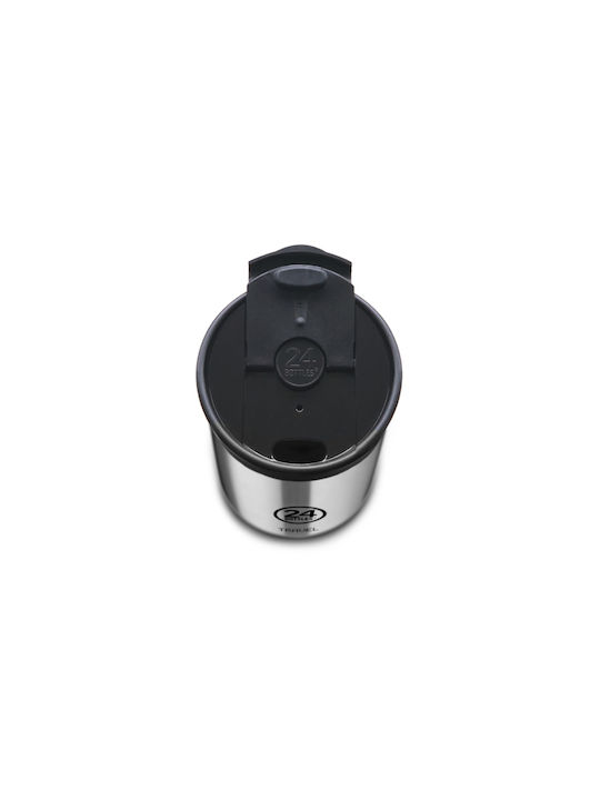 24Bottles Inox Thermo Lunch Box Travel Tumbler Black 350ml