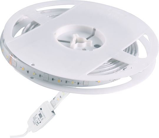 Polux Waterproof Smart LED Strip Wi-Fi 220V RGBW Light 2m with Power Supply & WiFi Controller