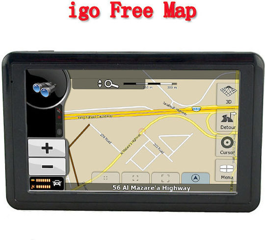 Clever Συσκευή Πλοήγησης GPS με Οθόνη 5" USB & Card Slot