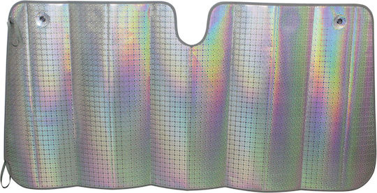 Sumex Parasolar Parbriz Auto Interior cu Ventuză Argintiu vopsit 145x80cm