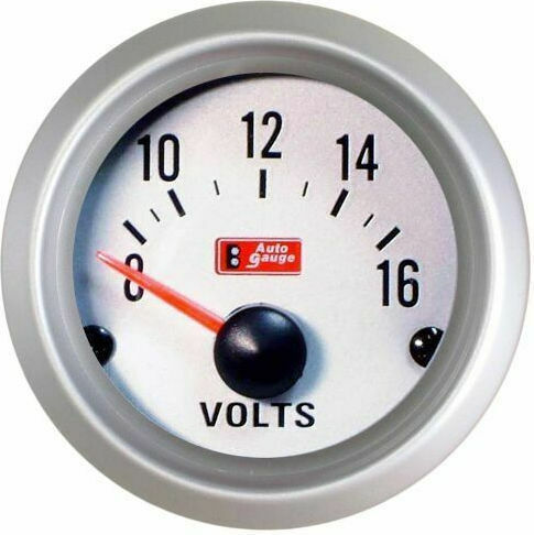 Auto Gauge Аналогов инструмент Волтметър за автомобил 52мм