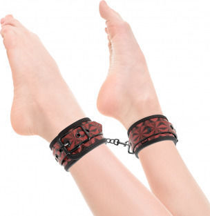 Dream Love BegMe Red Edition Vegan Ankle Cuffs Χειροπέδες σε Κόκκινο Χρώμα