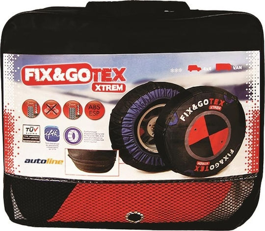 Fix&Go Tex Xtrem P1 Снежни одеяла против хлъзгане 4x4 автомобил 2бр