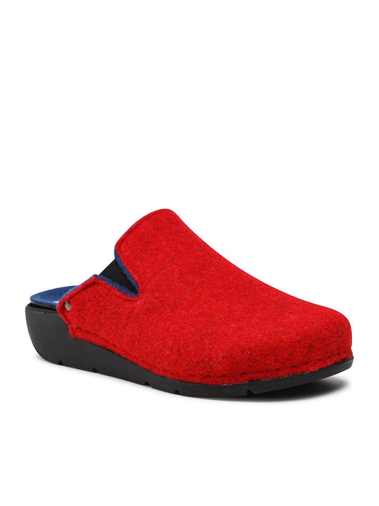 Berkemann Vianna Anatomic Women's Slippers In Red Colour