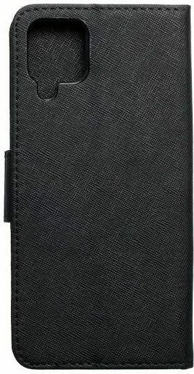 Versa Fancy Brieftasche Synthetisches Leder Schwarz (Galaxy A12)
