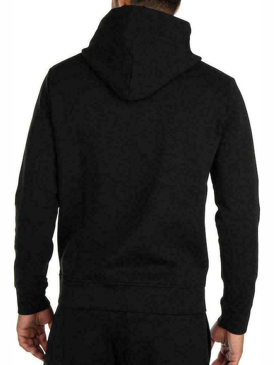 Vikings Floki Pegasus Sweatshirt black with hood and pockets.