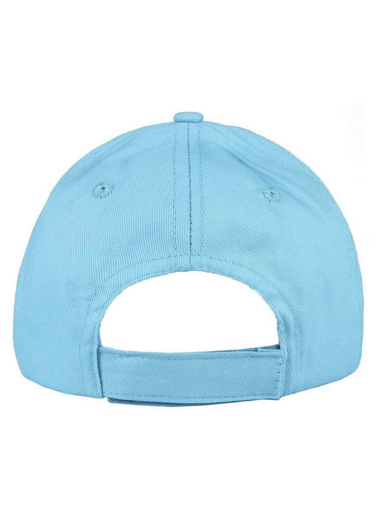 Cerda Kids' Hat Jockey Fabric Light Blue