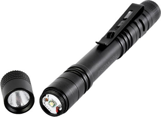 Sonora Taschenlampe LED mit maximaler Helligkeit 120lm Kiran Schwarz