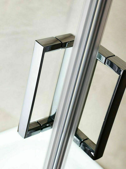Tema Καμπίνα Ντουζιέρας με Συρόμενη Πόρτα 72x120x180cm Clear Glass