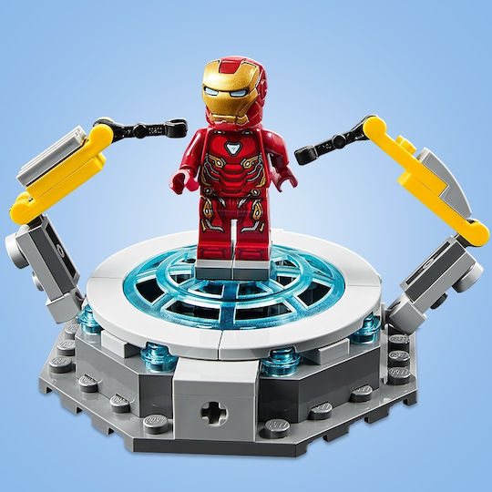 LEGO Marvel Iron Man Hall Of Armor Pentru 7+ Ani