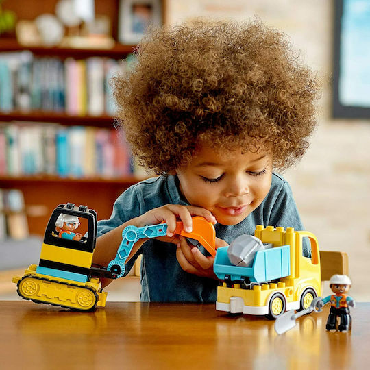 LEGO Duplo Truck & Tracked Excavator για 2+ Ετών
