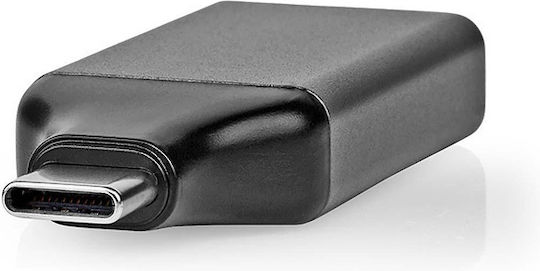 Nedis Конвертор USB-C мъжки към DisplayPort женски Черен 1бр CCGP64350GY