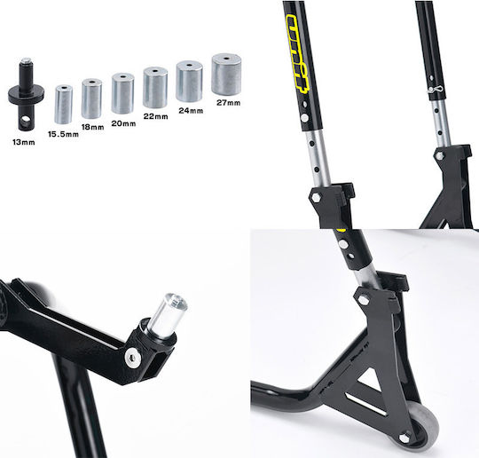 Unit B2510 Motorcycle Front Wheel Stand
