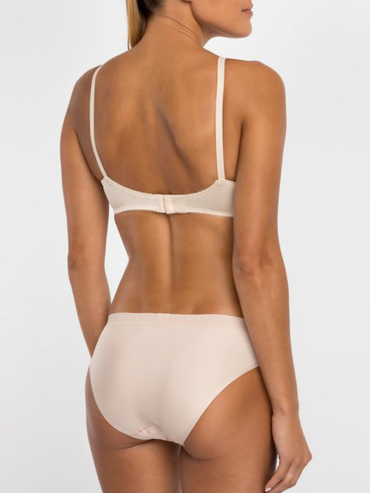 Claudette 200 W Bra without Padding Underwire Beige