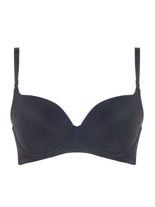 Secret Bra without Padding Underwire Black