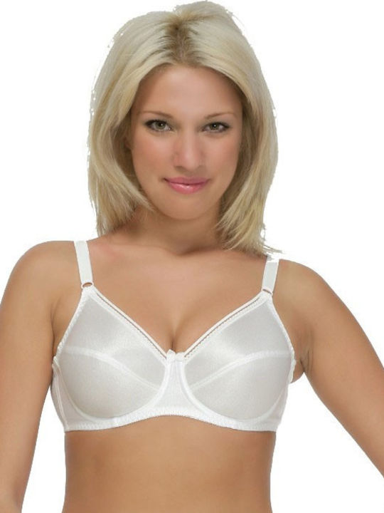 Claudette 200 W Bra without Padding Underwire White