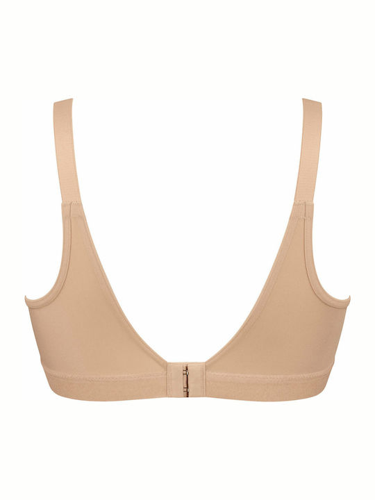 Triaction Wellness Athletic Athletic Bra without Padding without Underwire Beige