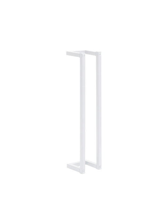 vidaXL Double Wall-Mounted Bathroom Rail ​60x12.5cm White