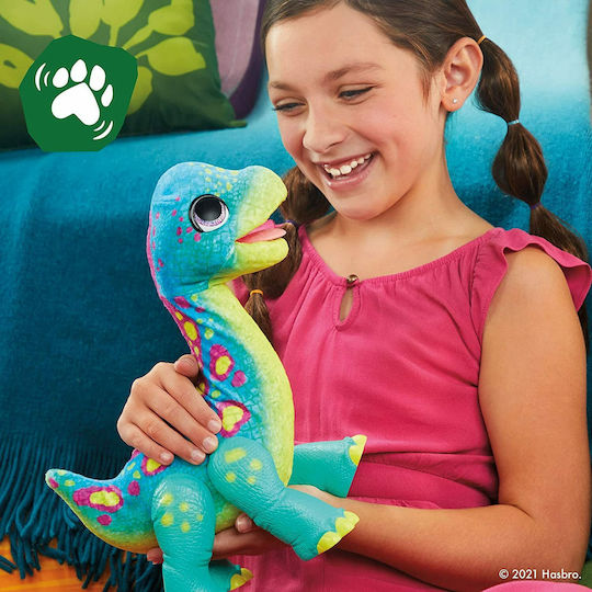 Hasbro Λούτρινος Δεινόσαυρος Snackin’ Sam the Bronto με Κίνηση για 4+ Ετών