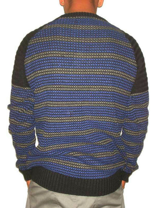 Humor 8714206 Herren Langarm-Pullover Blau