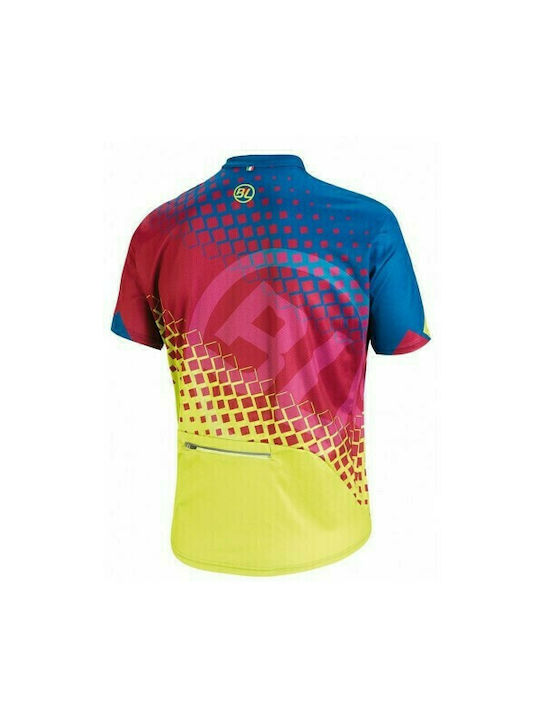 Bicycle Line Azimut Bărbați Mâneci scurte Tricou de ciclism Colorat