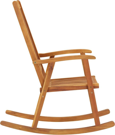 Fotoliu Balansoar Acacia / Anthracite 57x100x117cm