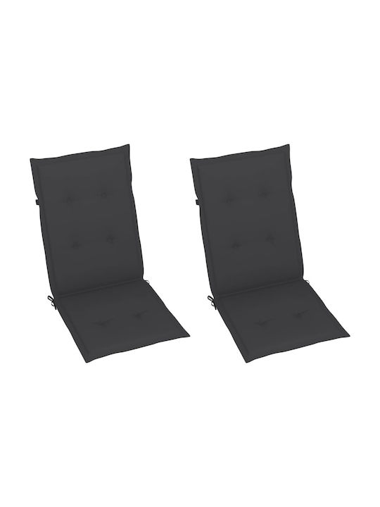 Schaukelstuhl Acacia / Anthracite 57x100x117cm